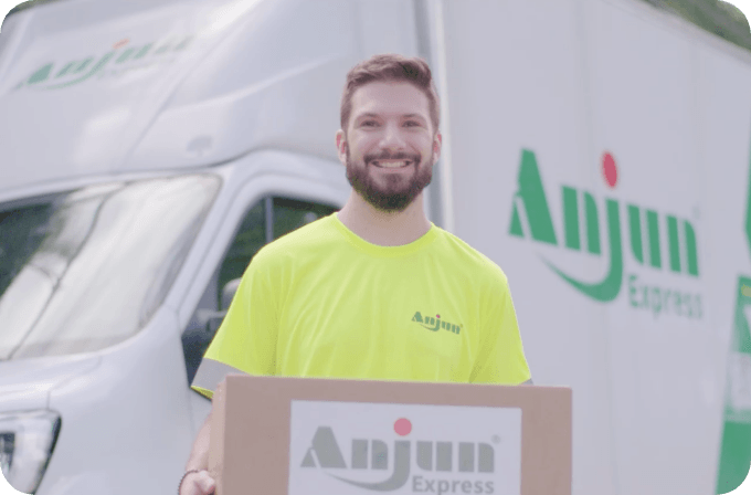 Equipe em operação Anjun Express